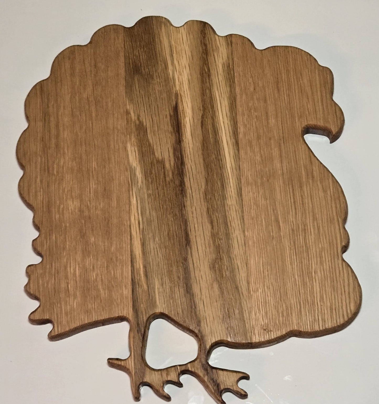 Carved Turkey Charcuterie/Serving Board — Handmade in America (Oak or Walnut)